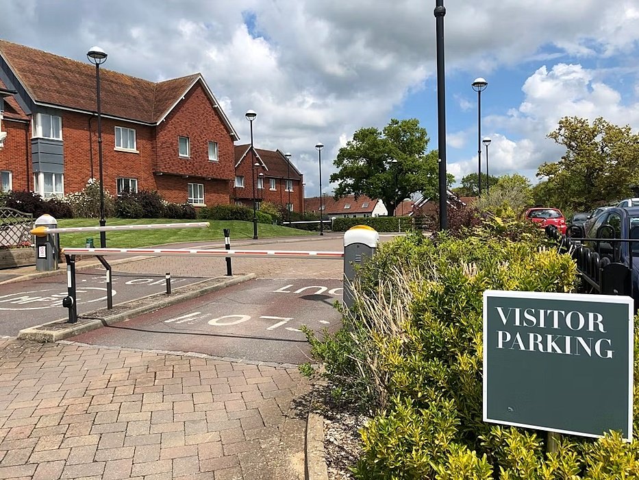 Visitor Parking and a house