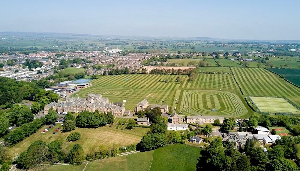 School from the air