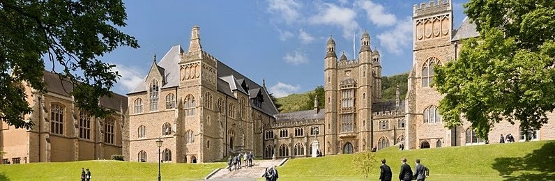 the stunning Malvern College with students on its green school campus
