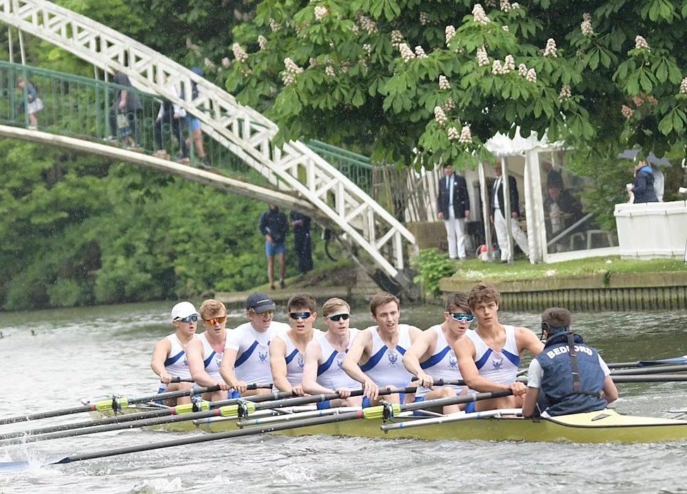 Boys rowing