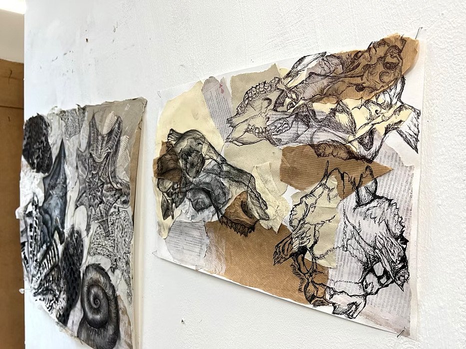 Art on a wall