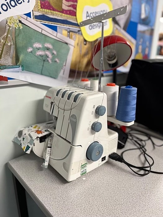 a sewing machine