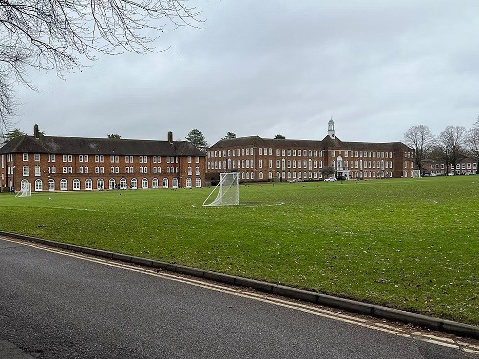 The school area of St Swithun's