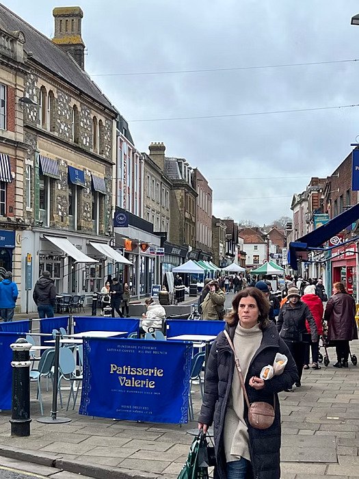 Highstreet in Winchester