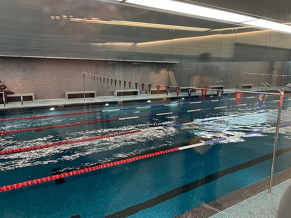 the 25m pool at Brighton College