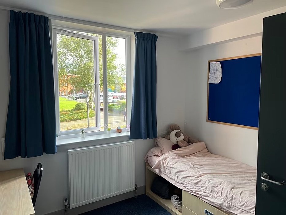 A single room in Jubilee House at KESW