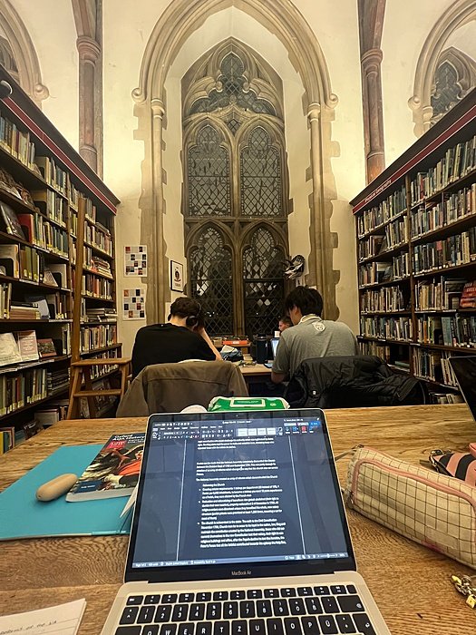 The library at King's
