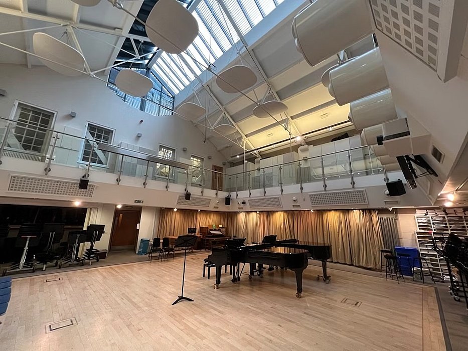 ein Musikraum der Westminster School