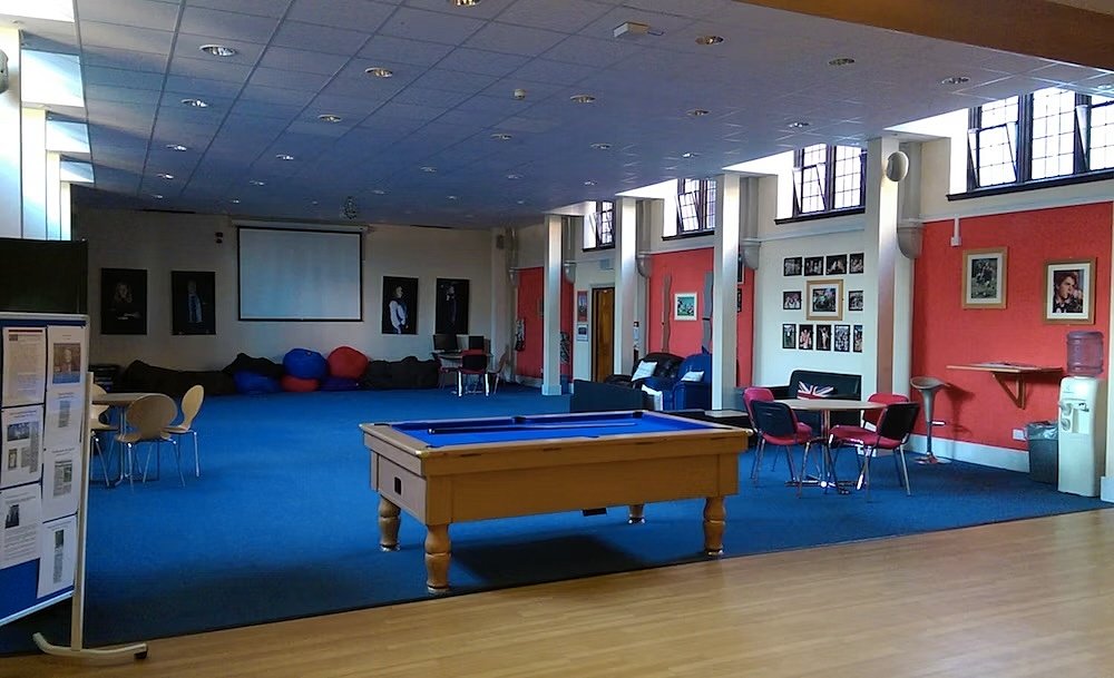 One of the boys boarding houses - from the inside