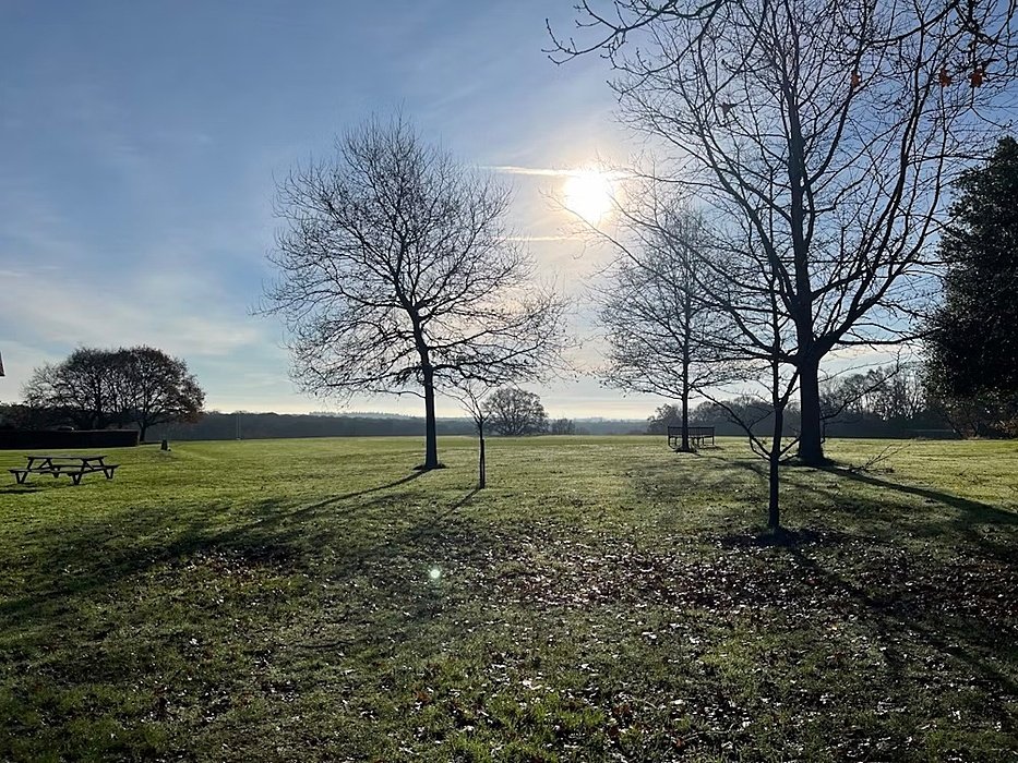 Stunning views over the Chilterns at The Oratory