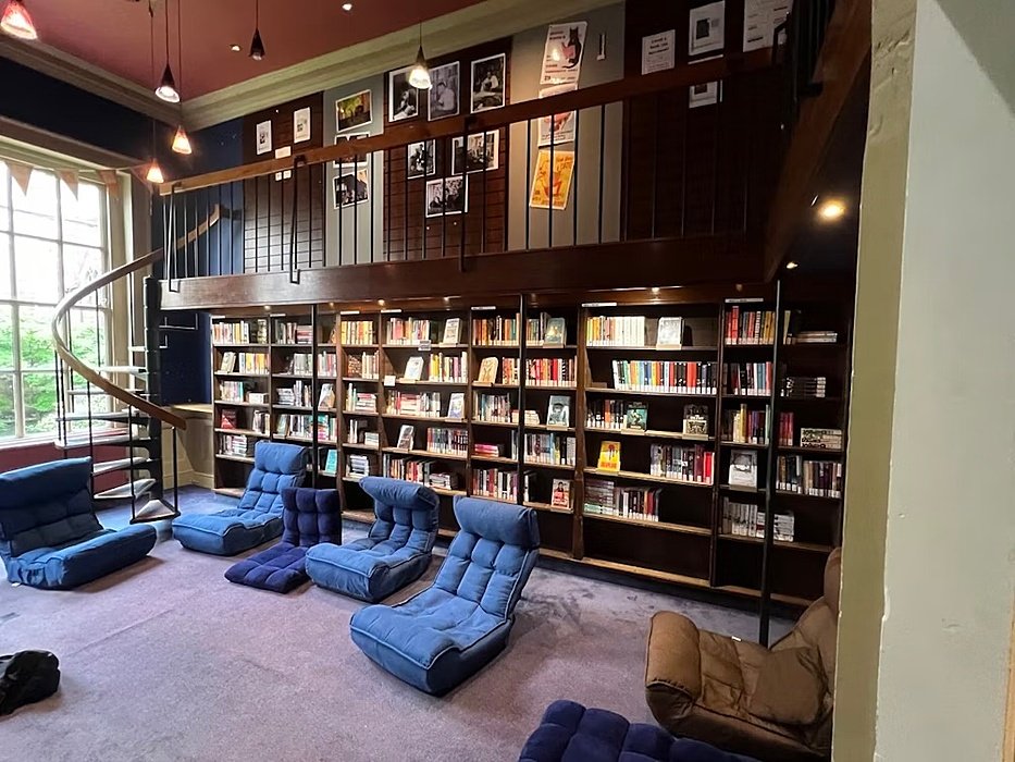 The beautiful Busby Library at Westminster School