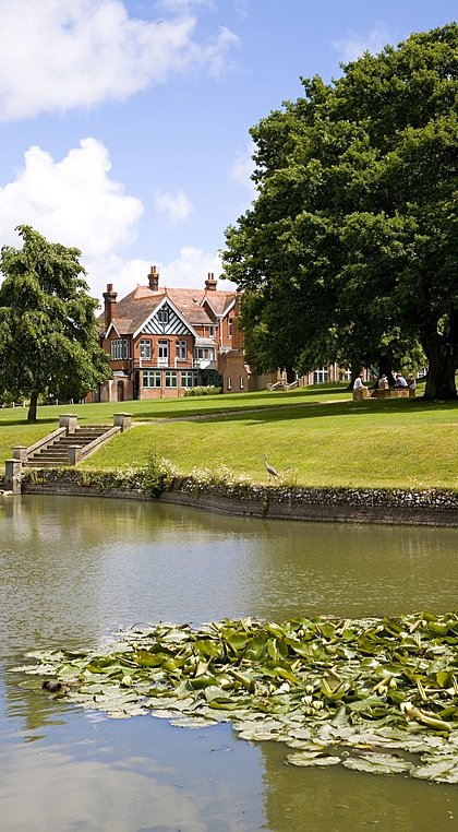 Bede's Summer School Dicker Building by Lake
