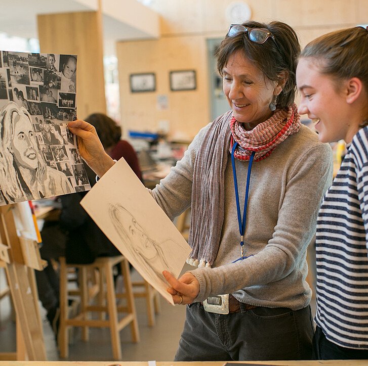 St Clare's Oxford Summer School Art