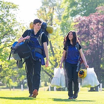 Students off on their Duke of Edinburgh s Award Gordosntoun Expedition