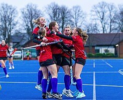 Oakham School, U16 girls hockey team who were Tier 1 Cup runners up in 2024