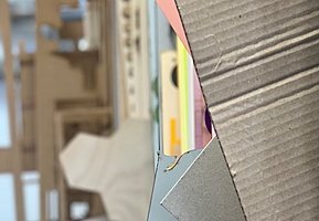 Paper, cardboard detail