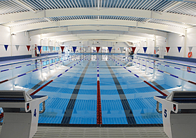 50m indoor pool, well light and modern