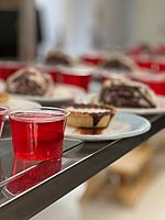 the desert selection at Worth School