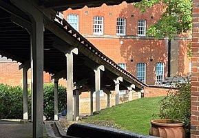 The school campus at King Edward’s School Witley