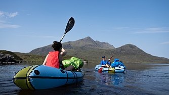 Packrafting expedition on the West Coast of Scotland Gordonstoun