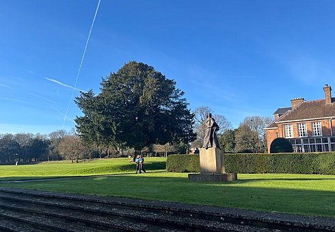 The Oratory green outdoor school grounds