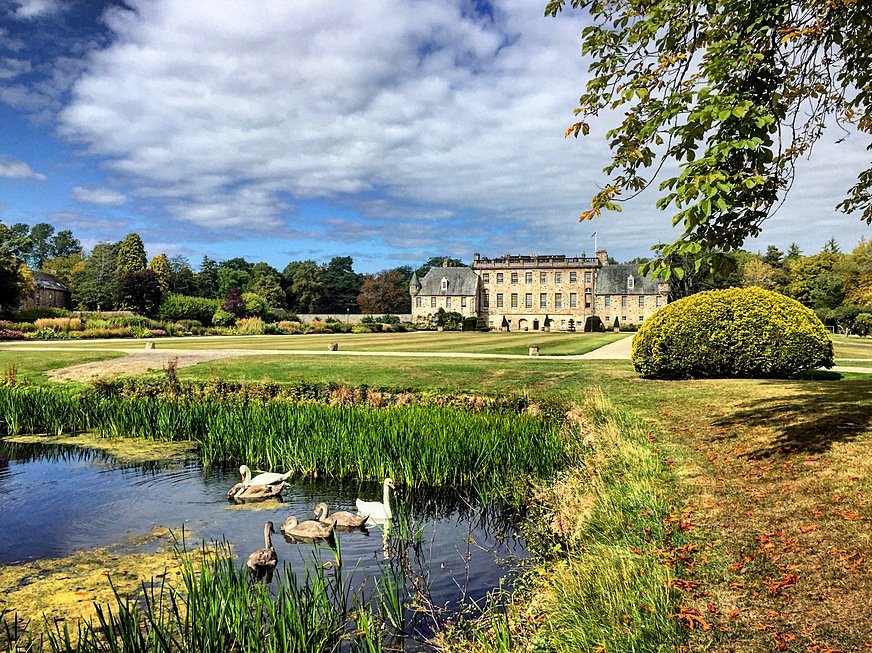 Gordonstoun School surrounded by nature
