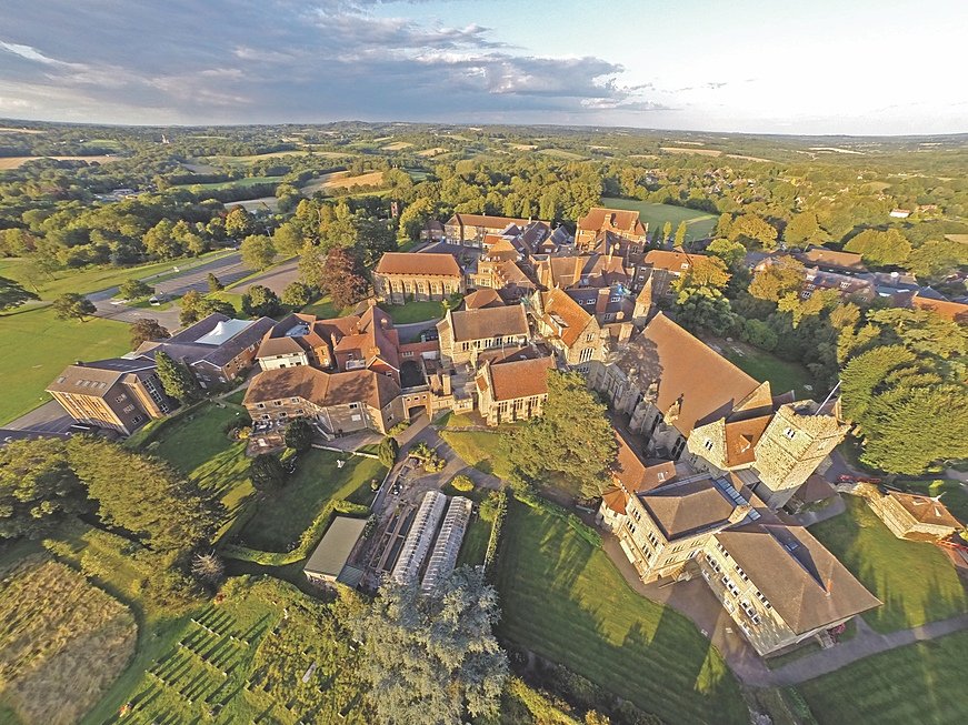 Mayfield School aerial