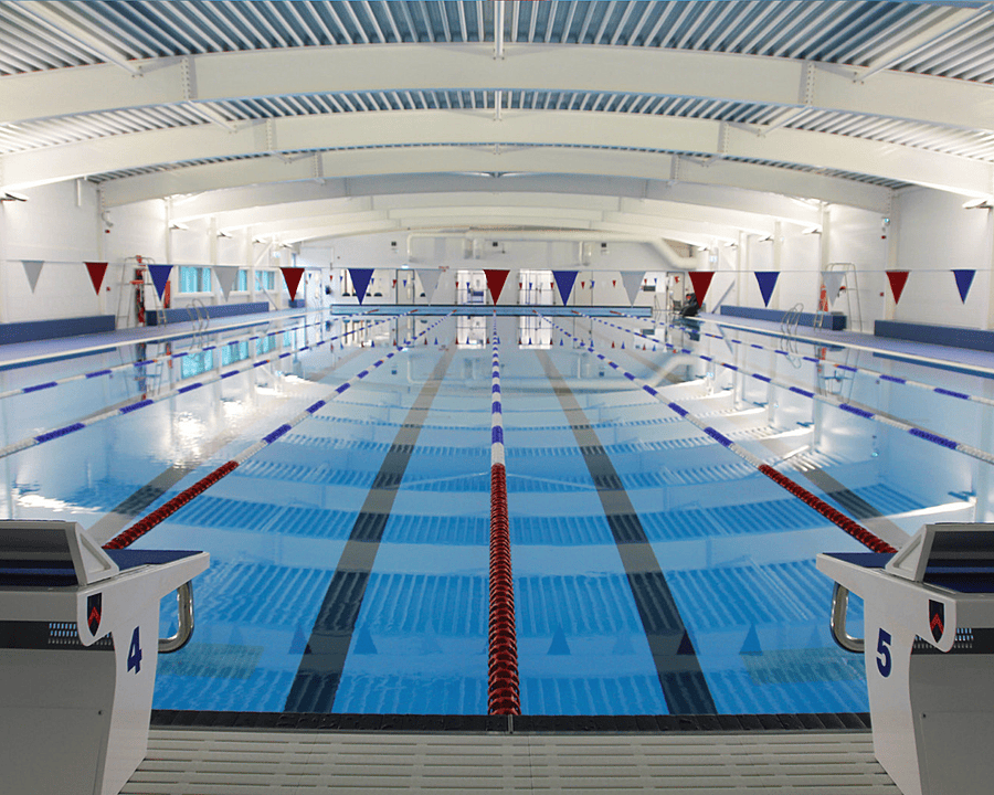 50m indoor pool, well light and modern