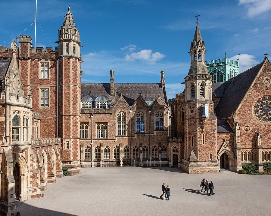 The Clifton College Campus with its stately old buildings