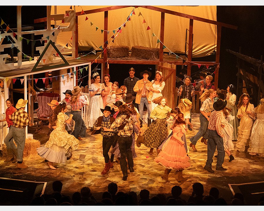 A students' stage performance in full swing at Clifton College