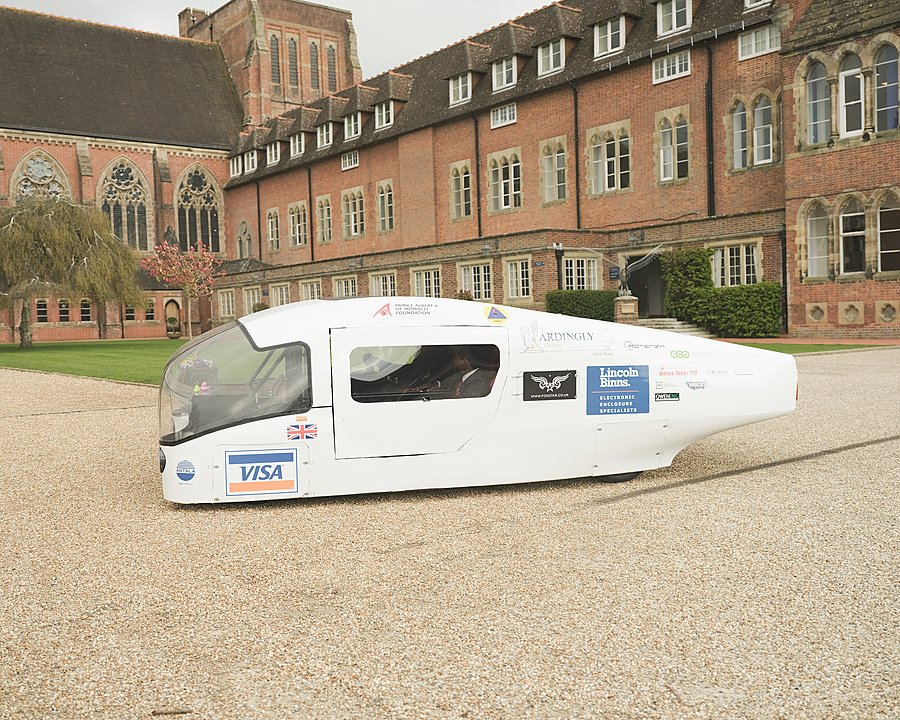 A Solar Car developed by students at Ardingly College