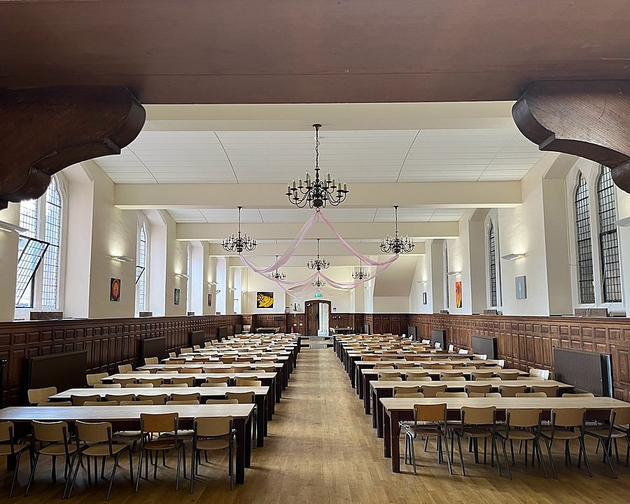 The big Dining Hall at Ardingly College