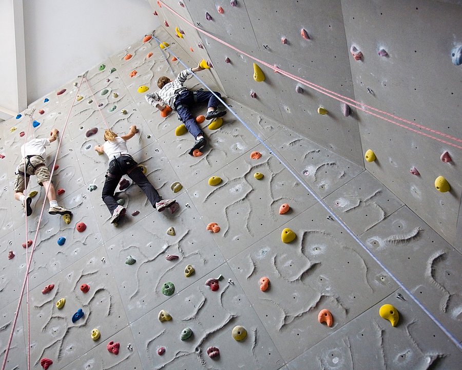 Bede's Summer School Climbing