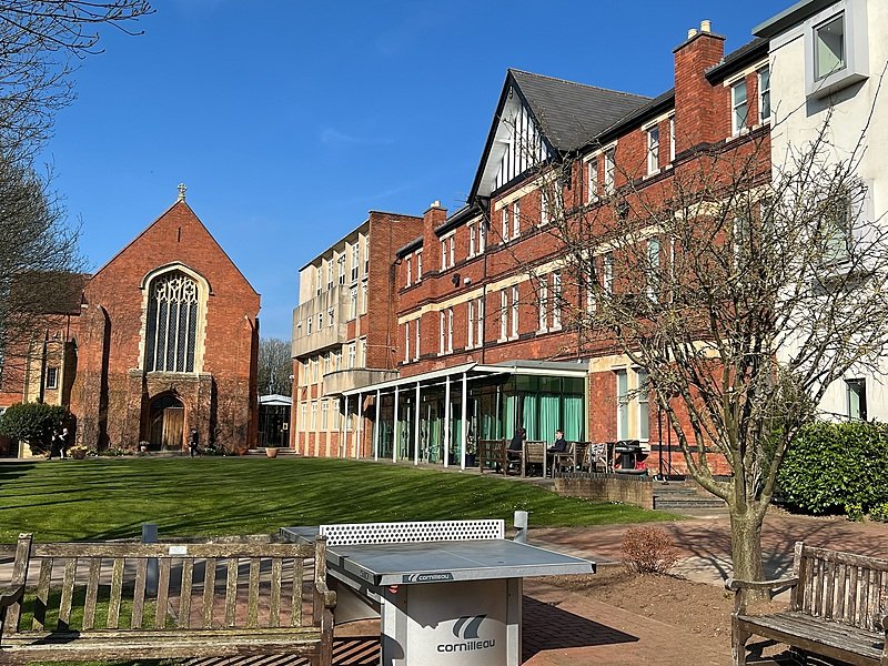 The School campus and the old Chapel at Dean Close