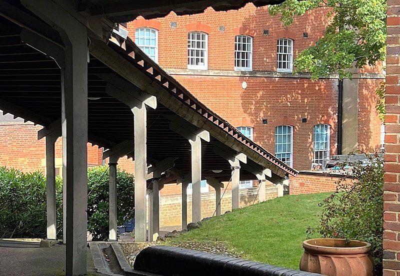 The school campus at King Edward’s School Witley