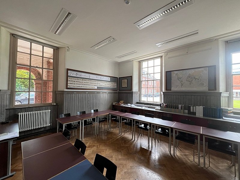 A classroom at Marlborough College