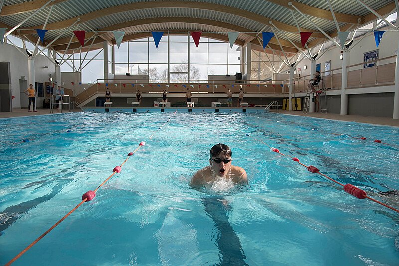 Swimmer at Haileybury Summer School